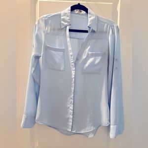 Light Blue Long Sleeve Button Down Shirt